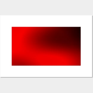 red black blur Posters and Art